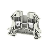 Weidmuller Feed-through terminal, screw, white, 6mm² Weidmuller